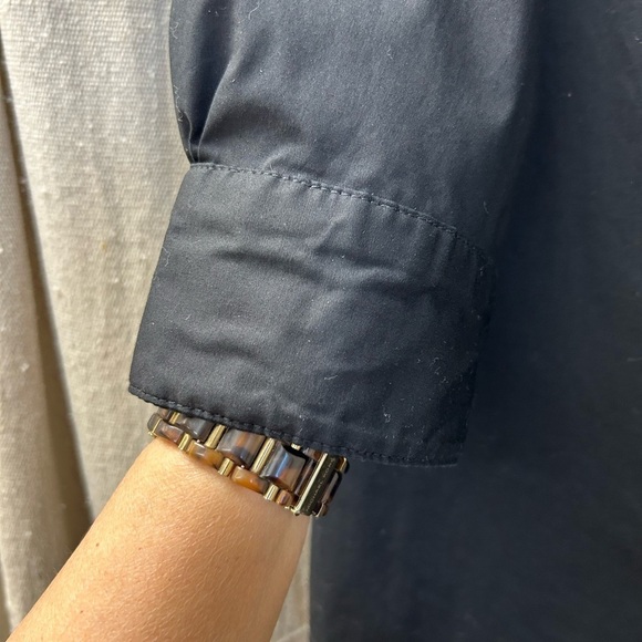 Casa Cabana/ Top Long Sleeve / button up/ Black / Size:M - Picture 3 of 7